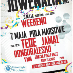 Juwenalia UWr program 2015